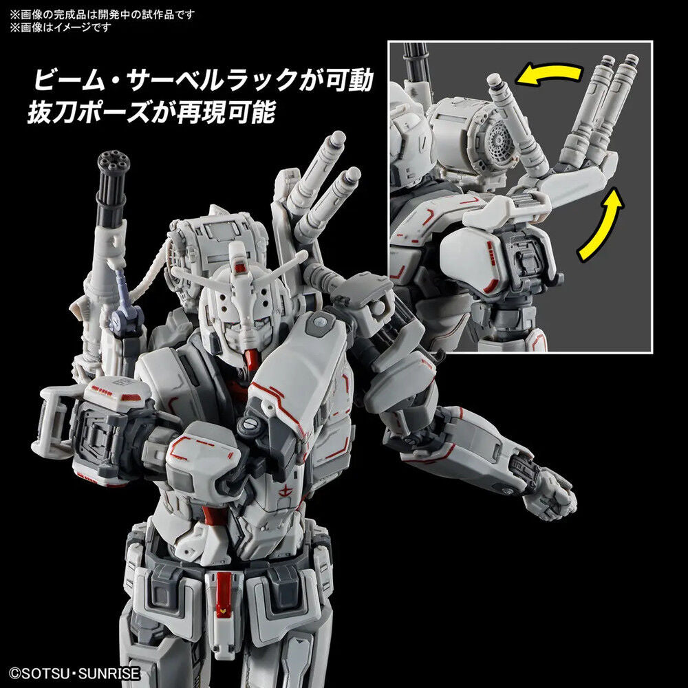 HG 1144 RX-78GE Gundam EX Requiem for Vengeance Model kit