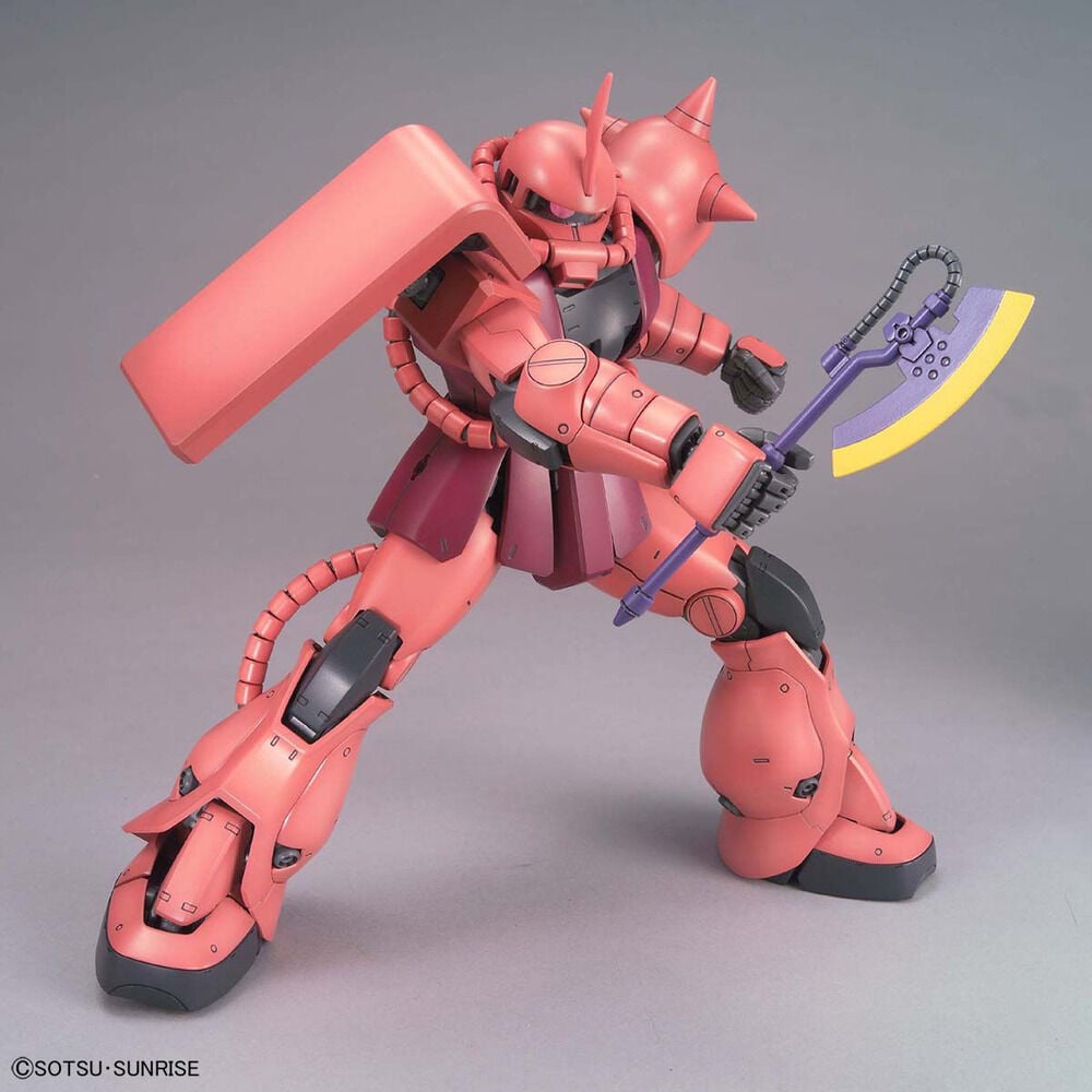 MG 1100 MS-06S Zaku II Char Aznable Custom Ver 20 Mobile Suit Gundam Model Kit