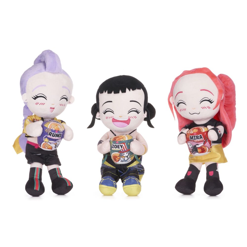 K-Pop Demon Hunters plush 25cm assorted
