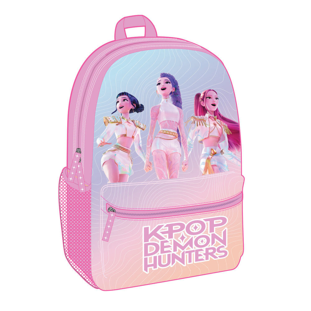 Golden Kpop Demon Hunters Backpack 38cm