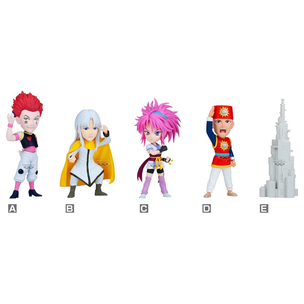 Assorted Figures WCF Heavens Arena Vol 2 Hunter x Hunter Characters 3cm Assorted