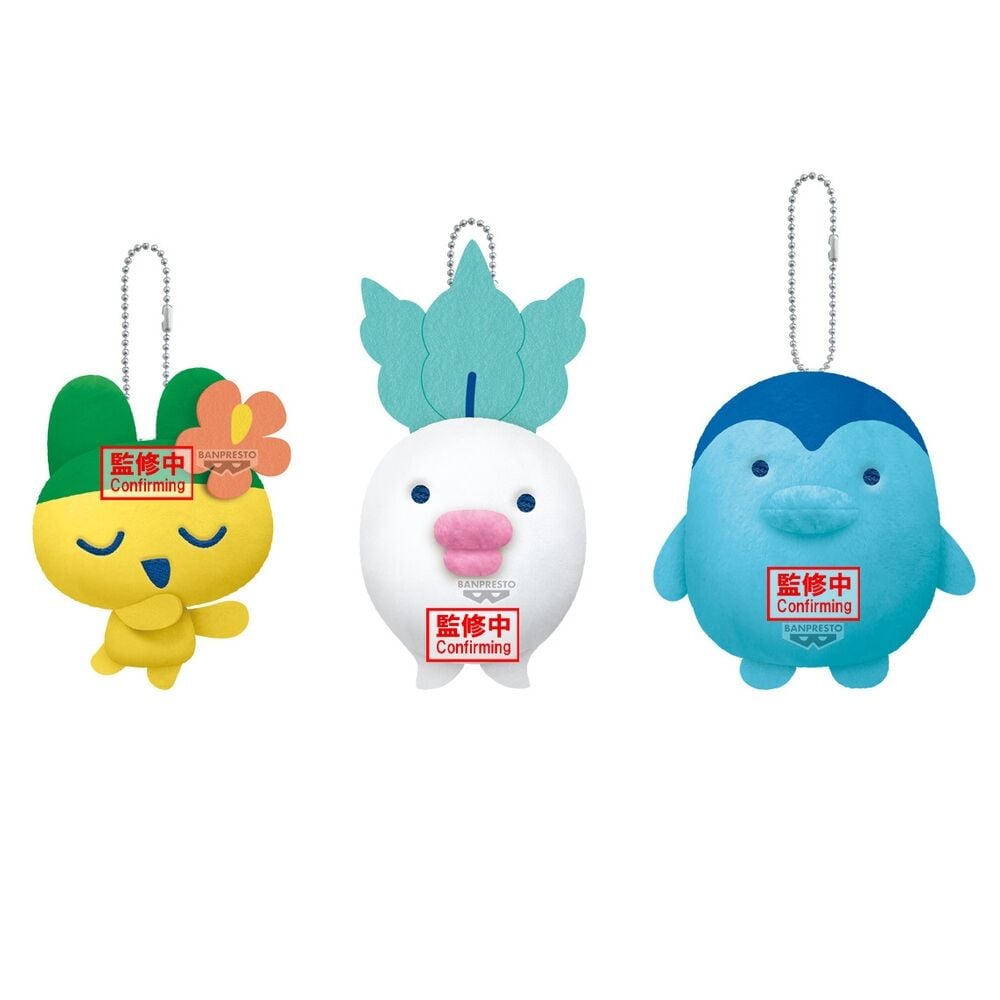 Assorted Plush Characters Mascot Plush Tamagotchi Paradise Vol 6 Tamagotchi 9cm Assorted