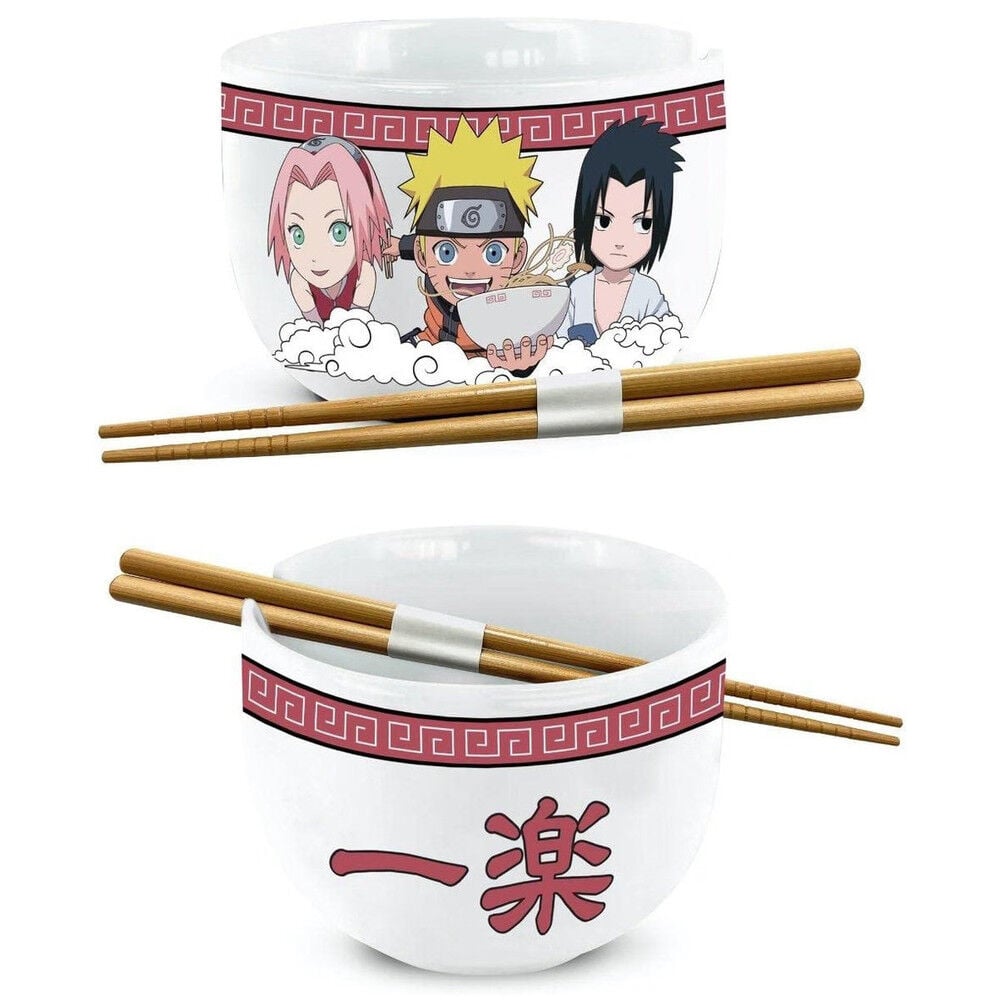 Naruto Shippuden Ramen Chopsticks Bowl 470ml