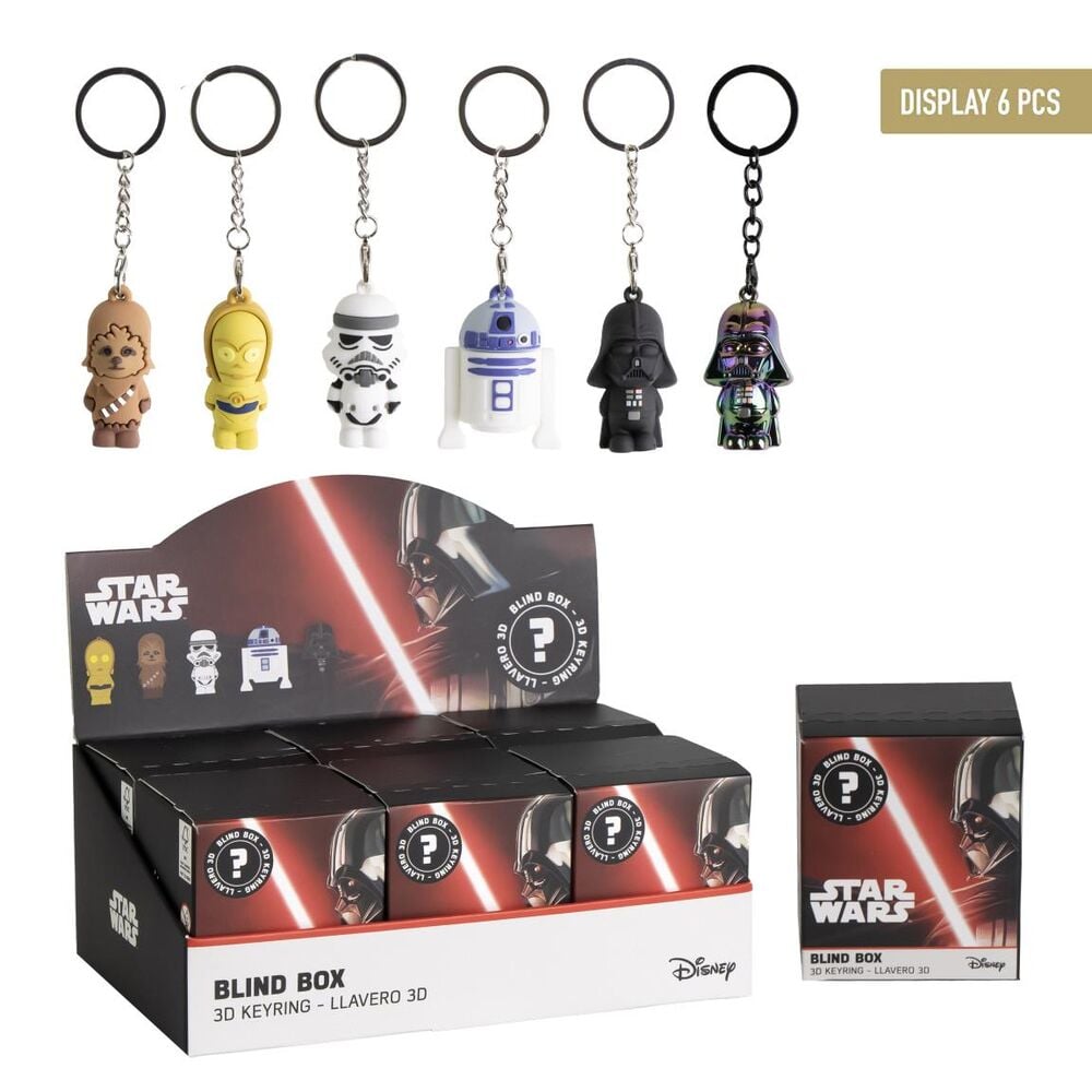 Assorted Star Wars Surprise Keychains