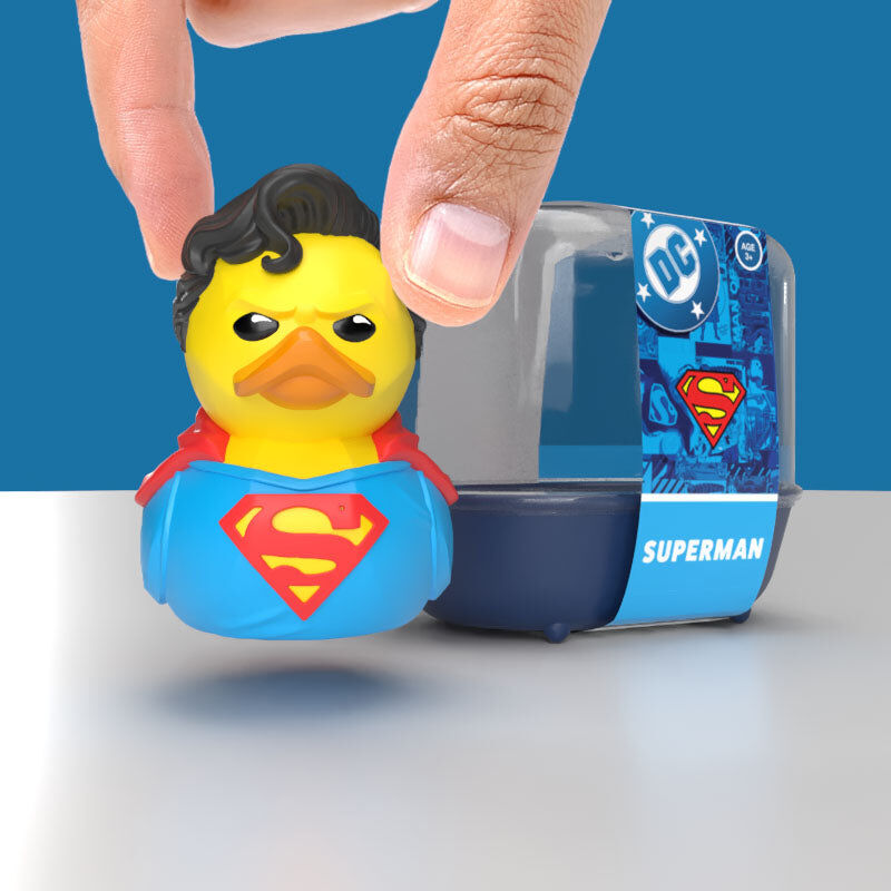 Superman DC Comics Rubber Duck Figure 5cm