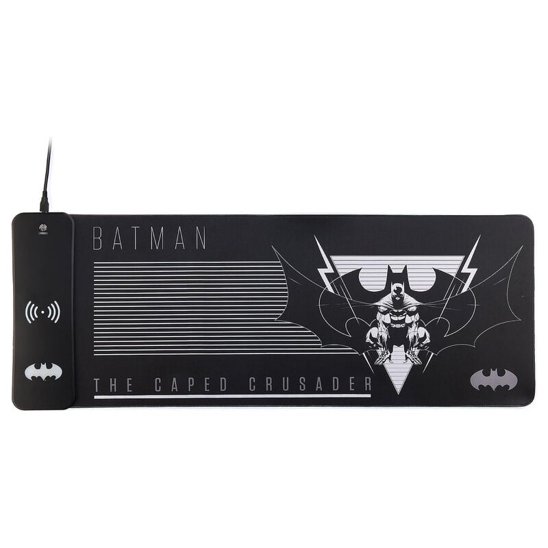 Batman DC Comics Gaming Mousepad with Wireless Charger