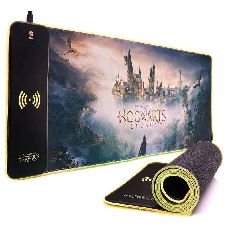 Hogwarts Harry Potter Gaming Mouse Pad with Wireless Charger