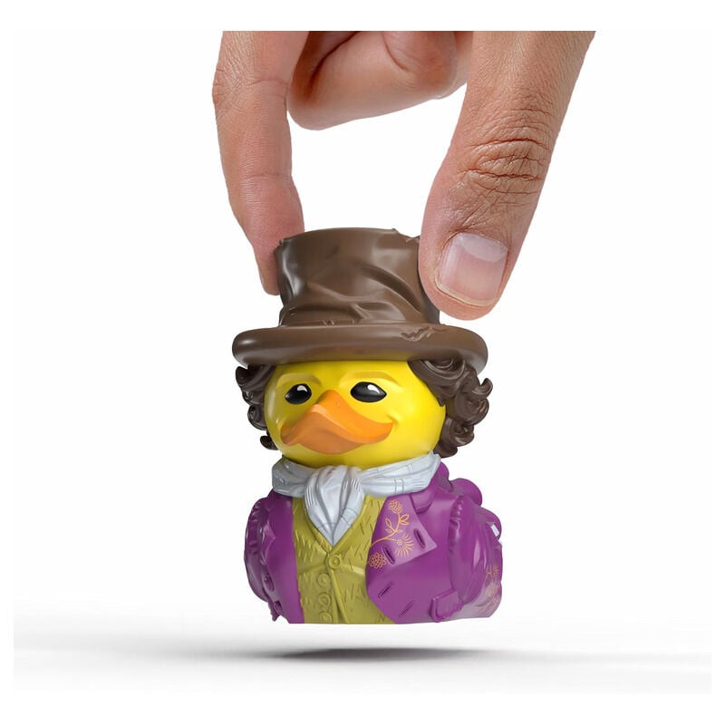 Willy Wonka Rubber Duck Figure 5cm