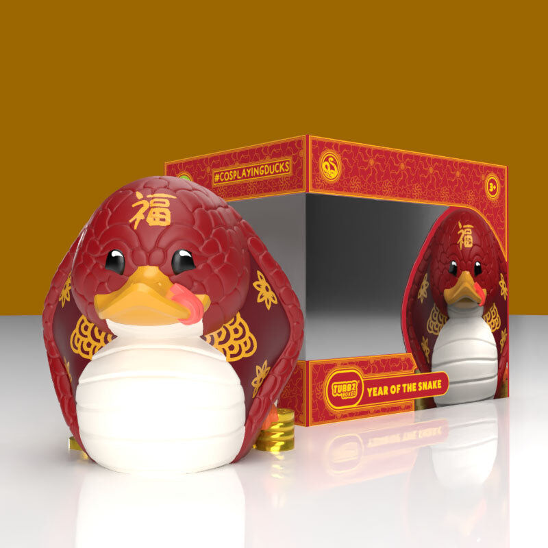 Rubber Duck Snake Figure Chinese New Year 5cm9cm