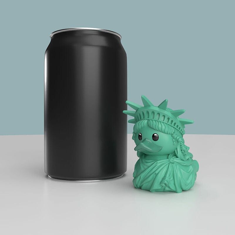 Rubber Duck Figure USA 5cm