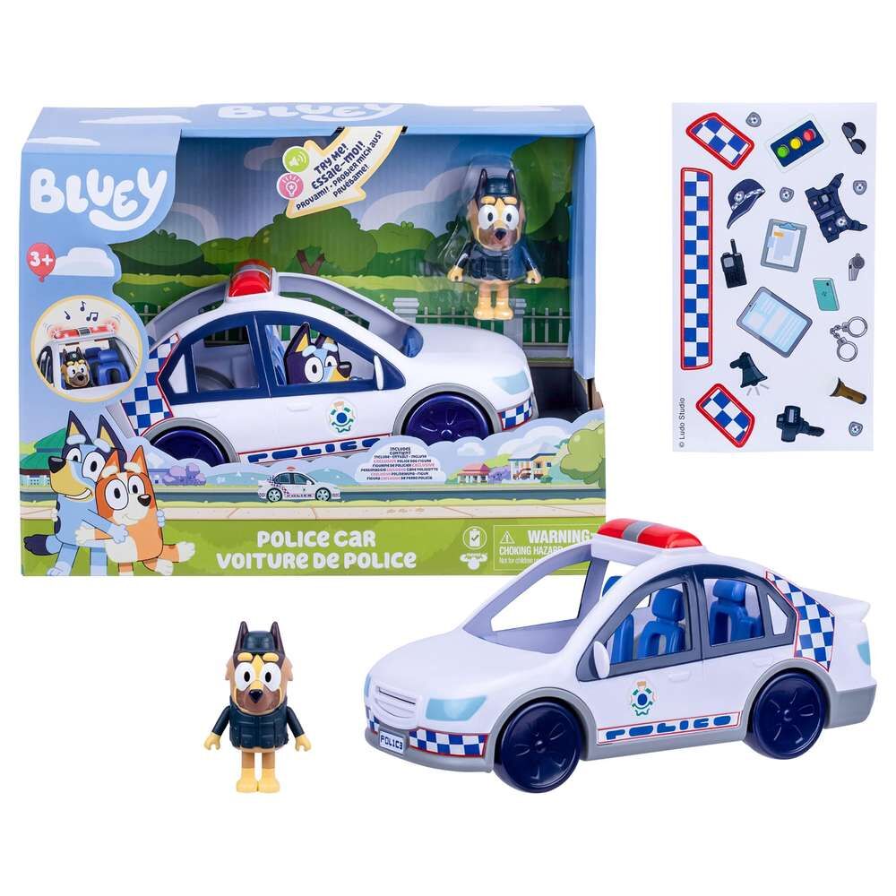 Bluey police car