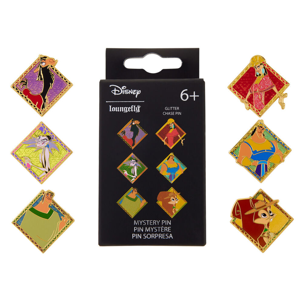Blind Box Mystery Enamel Pin The Emperor's New Groove Disney Loungefly