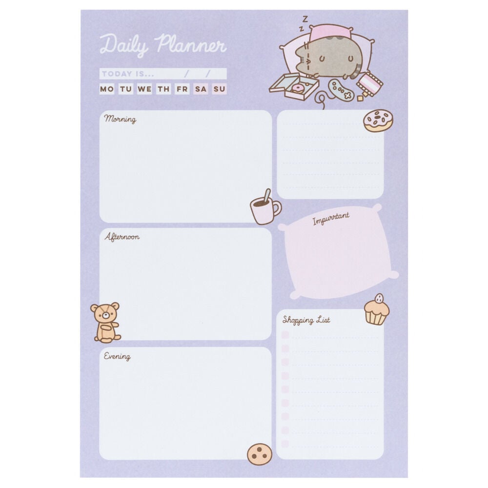 Pusheen Moments A5 Daily Planner Pad
