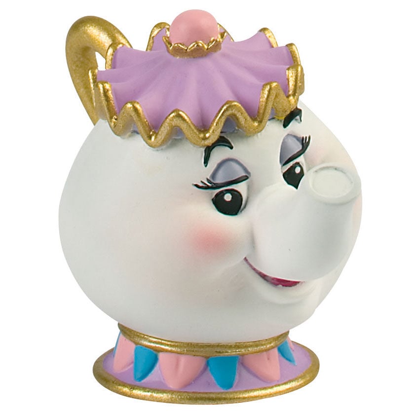 Mrs. Potts Figurine from Disney's Beauty and the Beast, 10cm