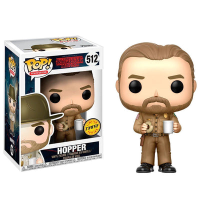 stranger things hopper chase pop figure