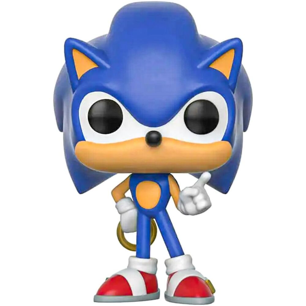 sonic pop figure with ring