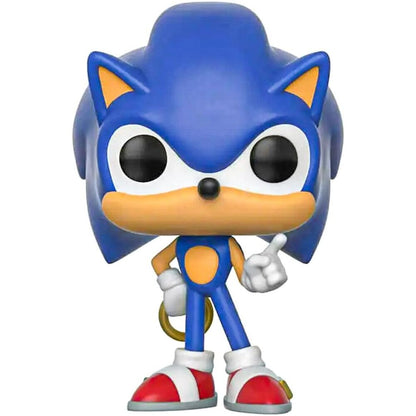 sonic pop figure with ring