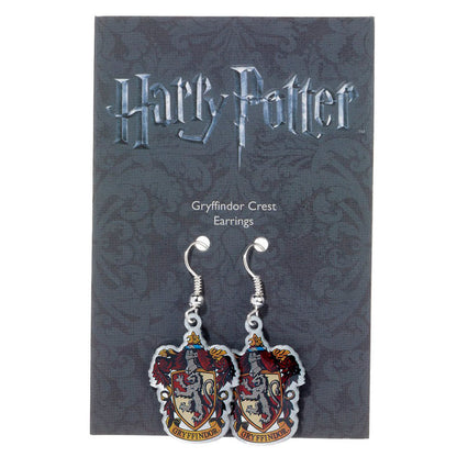 Boucles d'oreilles Harry Potter à l'effigie de Gryffondor