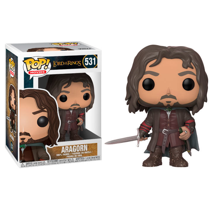 pop figure the lord of the rings aragorn
