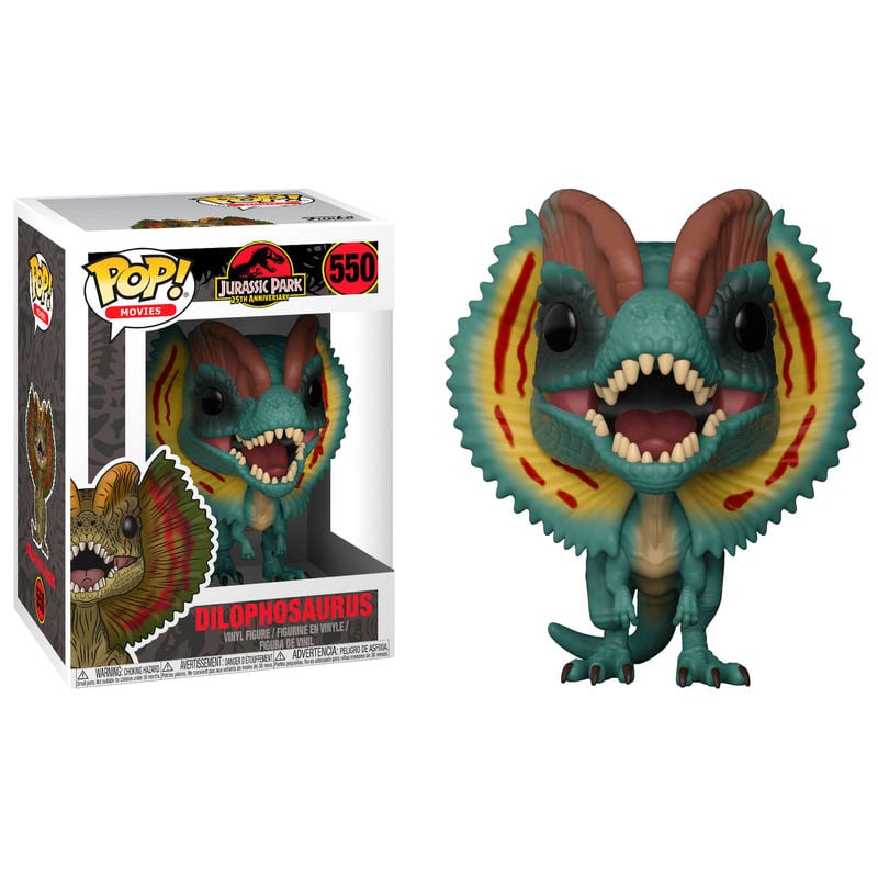 Jurassic Park Dilophosaurus Chase Figurka POP