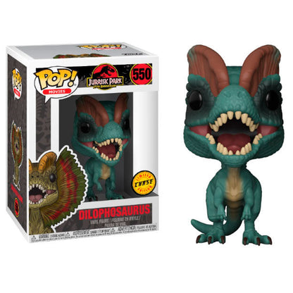 jurassic park dilophosaurus chase pop figure
