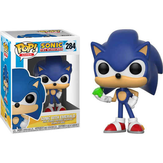 Sonic POP Figure with Emerald