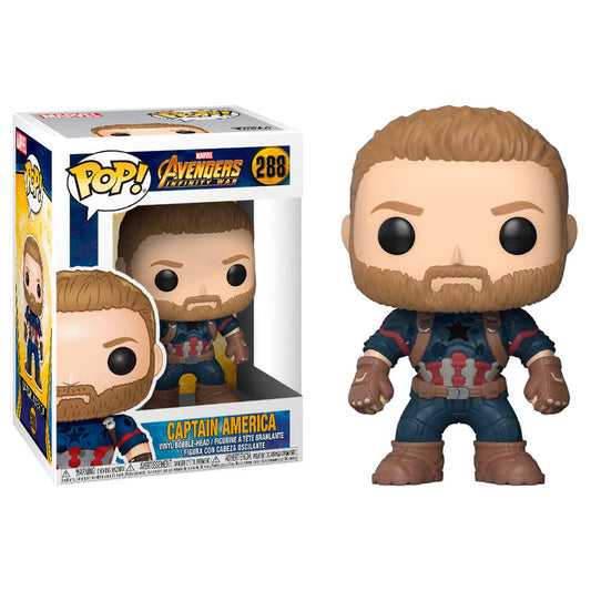 Statuetta POP Marvel Avengers Infinity War Captain America