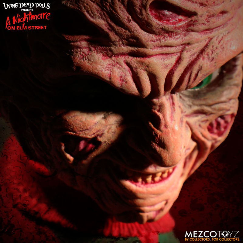 Freddy Krueger Talking Doll from A Nightmare on Elm Street, 25cm (English)