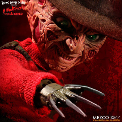 Freddy Krueger Talking Doll from A Nightmare on Elm Street, 25cm (English)