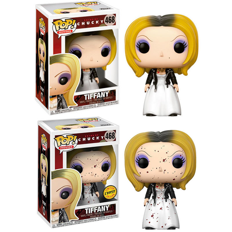pop figure bride of chucky tiffany 5  1 chase