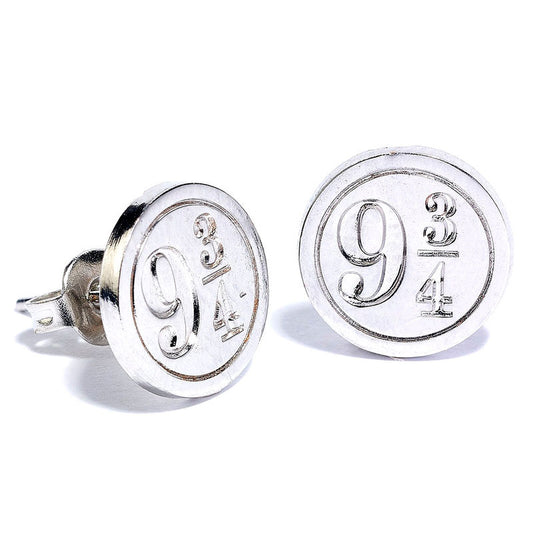 Deathly Hallows Golden Snitch Platform Harry Potter earrings set