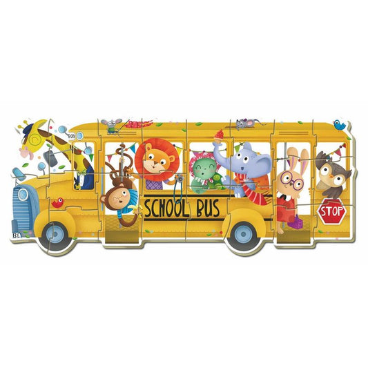 Puzzle School Bus 2 5pcs