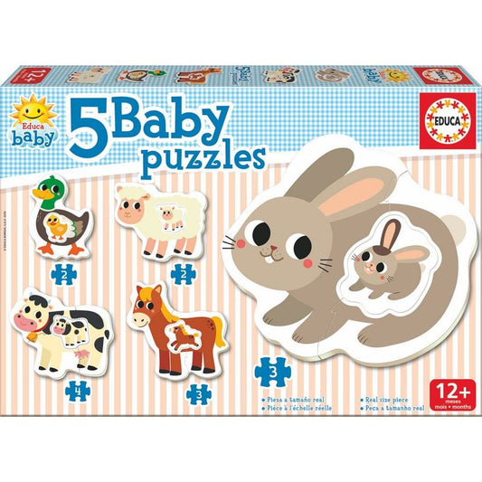 farm puzzle 2 5 pieces