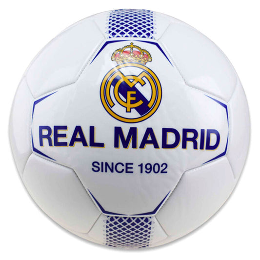 large white real madrid soccer ball