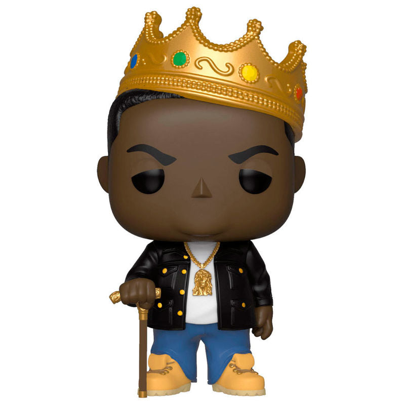 pop figure notorious big with crown