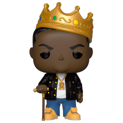 pop figure notorious big with crown