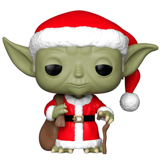 POP Figure Star Wars Holiday Santa Yoda
