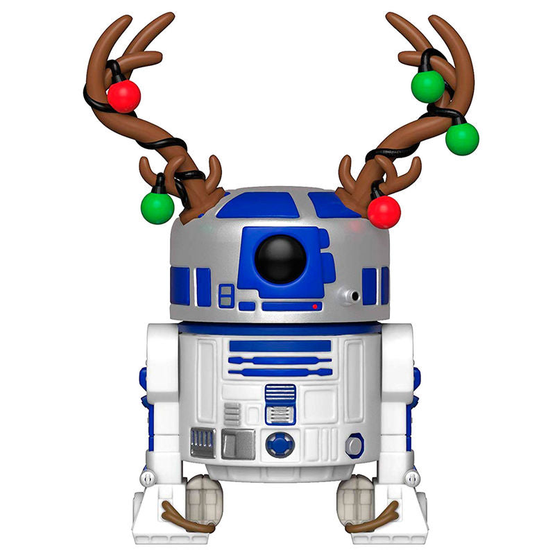pop figure star wars holiday r2 d2 with antlers