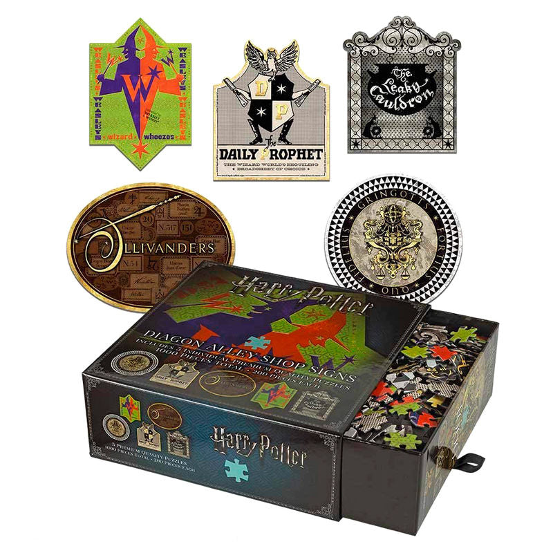 harry potter diagon alley shops puzzle 200pcs