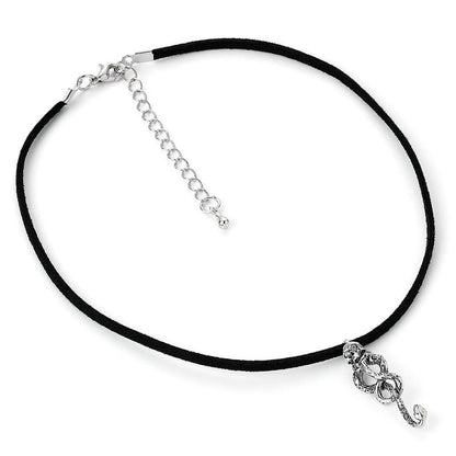 Collier ras du cou tatouage de la Marque des Ténèbres pendentif Harry Potter