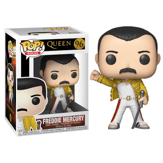 Figurka POP Queen Freddie Mercury Wembley 1986