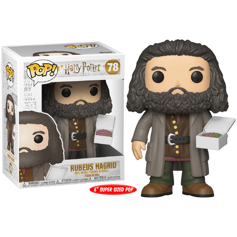 Figura POP do Harry Potter Hagrid com bolo 15 cm