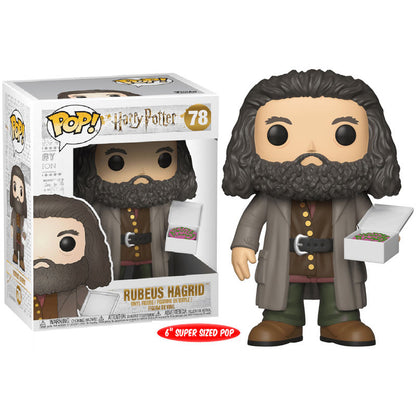 Figura POP do Harry Potter Hagrid com bolo 15 cm