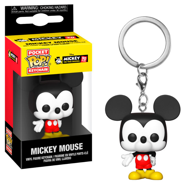 pocket pop disney mickey mouse keychain