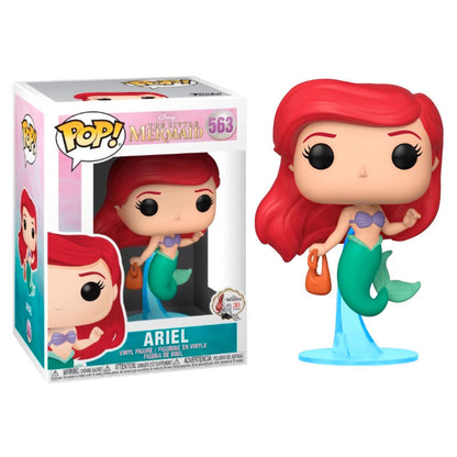 disney pop figure the little mermaid ariel with bag