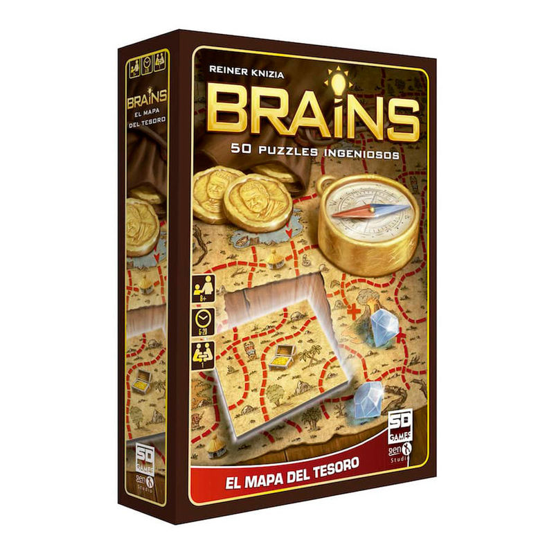 brains treasure map game