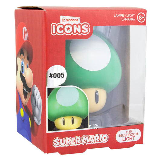 Mini lampada Nintendo con icona 1Up