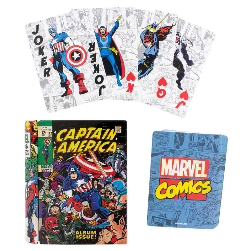 marvel playing cards