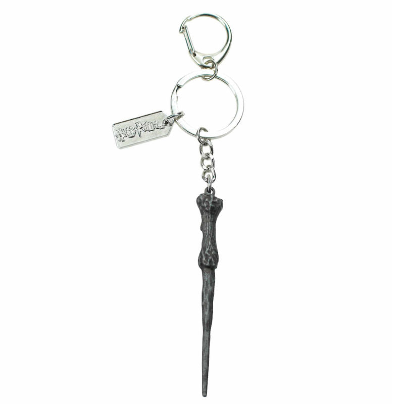 harry potter wand metal keychain