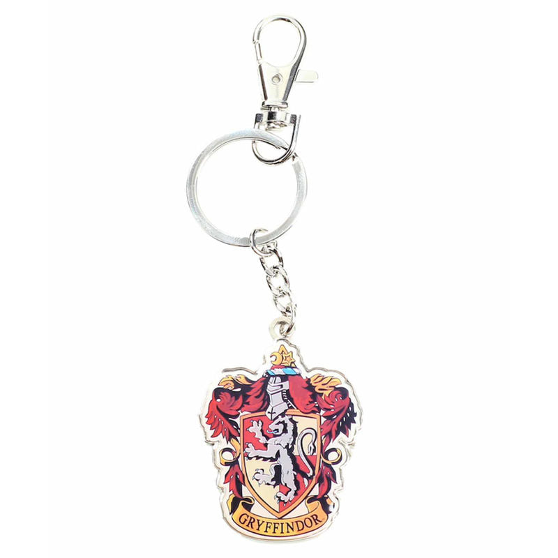 gryffindor crest metal keychain